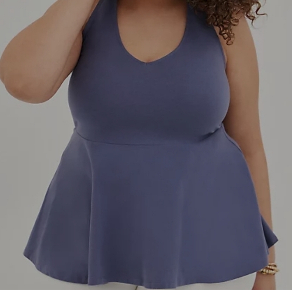 blue/Grey halter